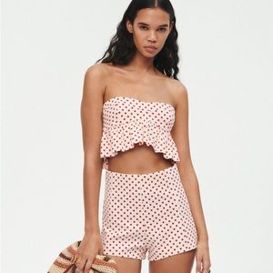 Zara polka dot set size s